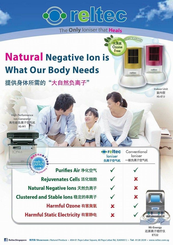 Reltec Air Ionizer